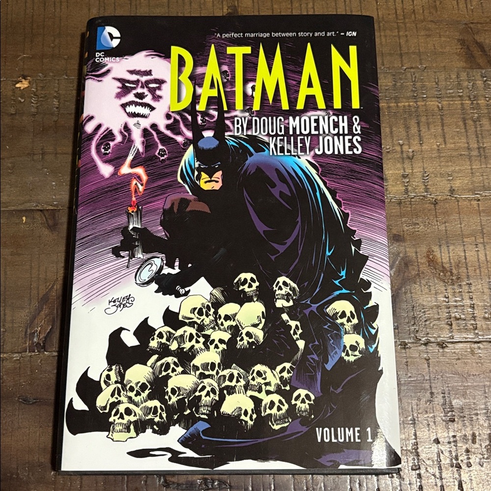 DC Comics Batman Volume 1 with Purple and Yellow Cover